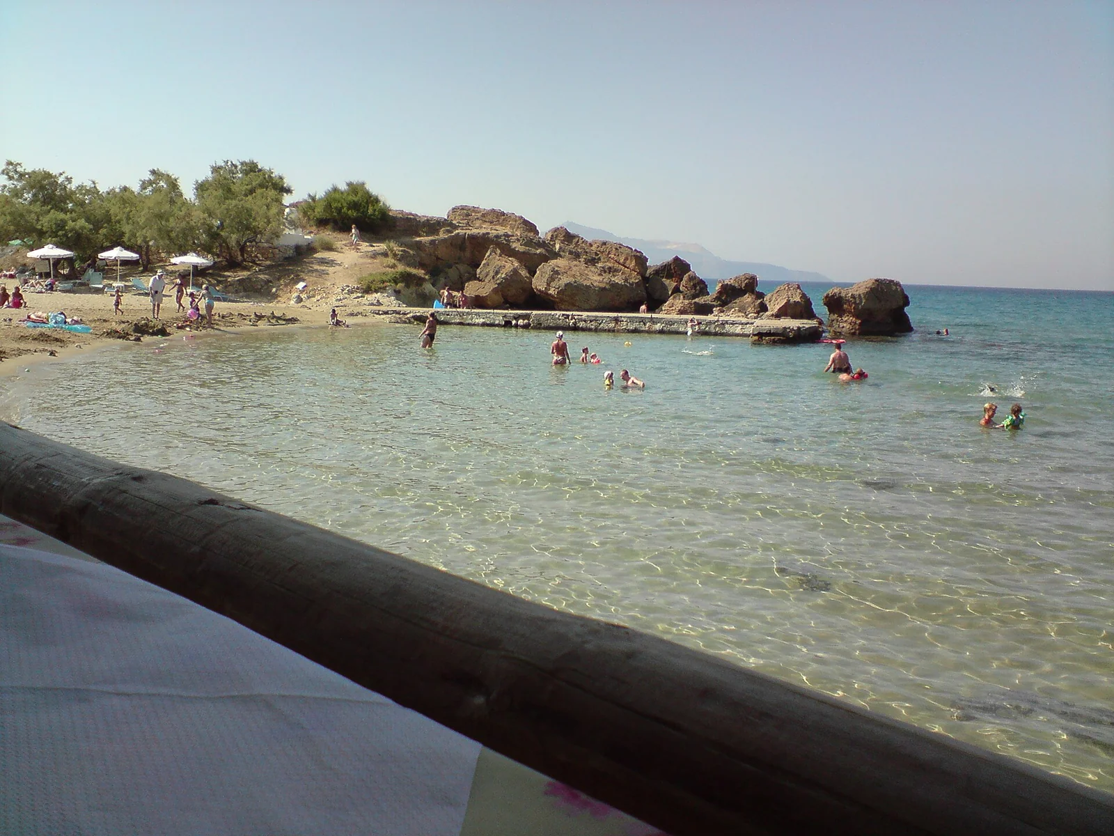 The beach at Almyrida