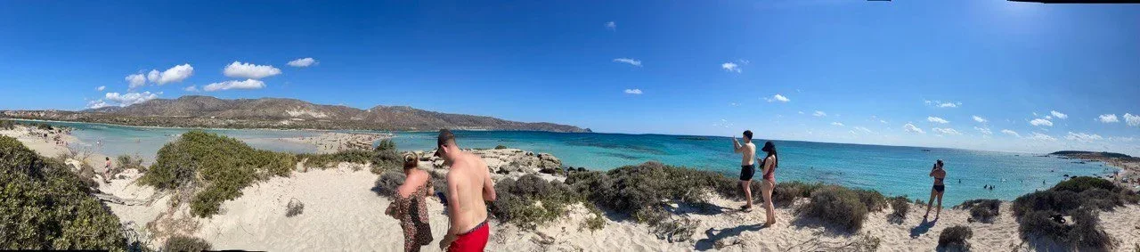 Elafonissi: spiaggia rosa e acque turchesi cristalline, Creta, foto 11
