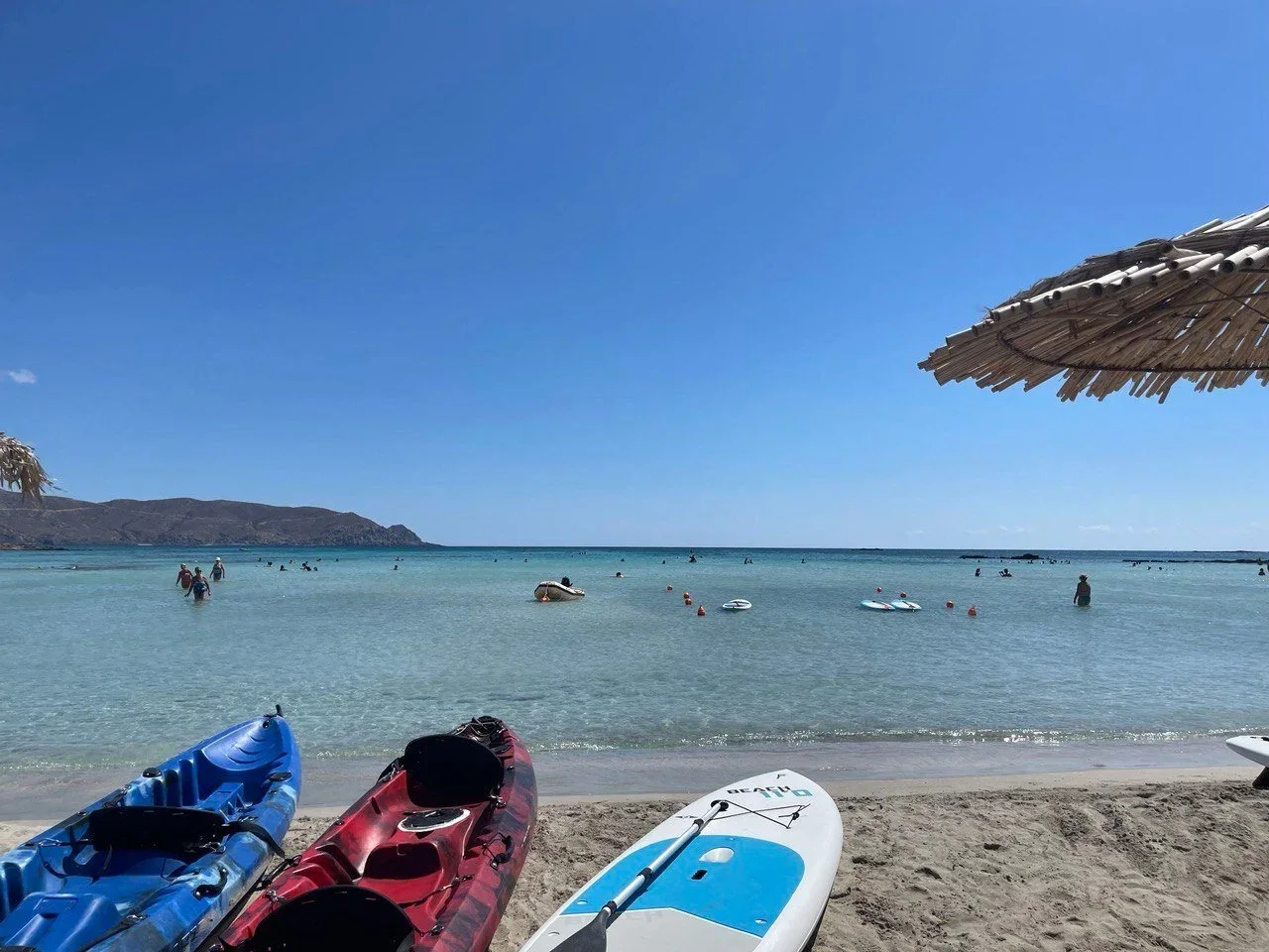 Elafonissi: spiaggia rosa e acque turchesi cristalline, Creta, foto 14