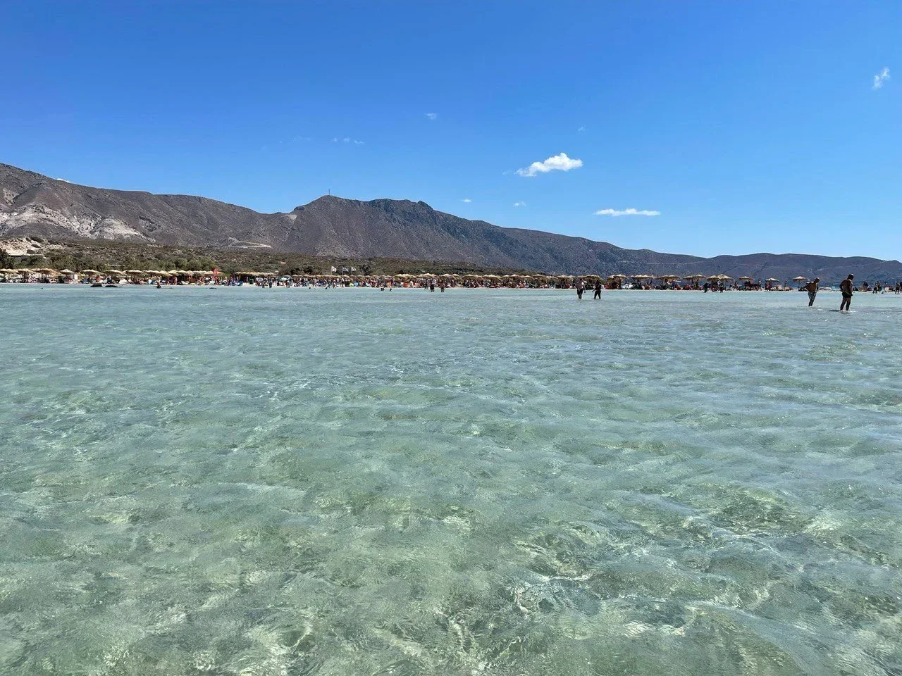 Elafonissi: spiaggia rosa e acque turchesi cristalline, Creta, foto 6