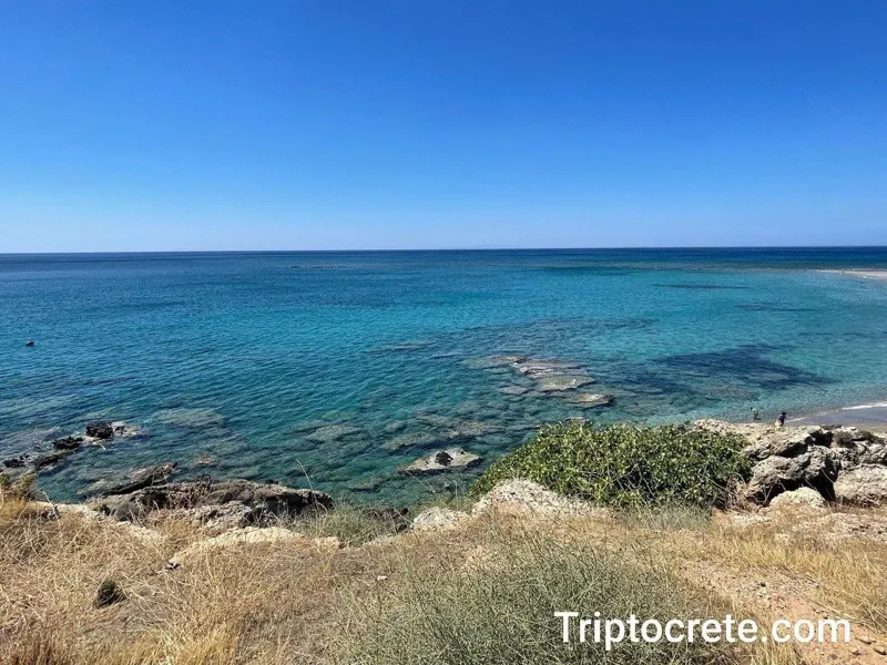 Frangokastello, más al este en la misma costa de Sfakia