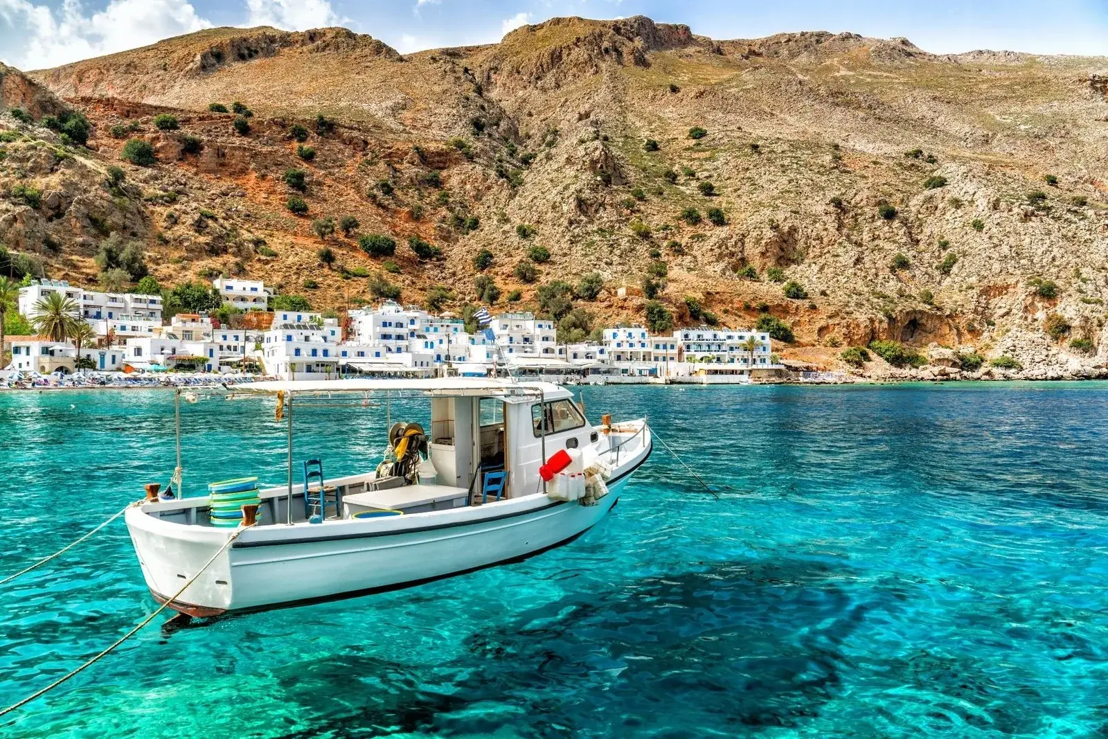 Loutro, ein idyllisches Küstendorf mit antikem Hafen und reicher Geschichte in Sfakia, Kreta, Foto 15