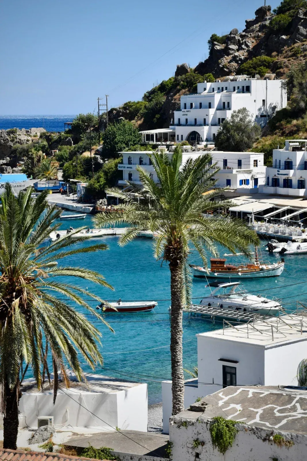 Loutro, ein idyllisches Küstendorf mit antikem Hafen und reicher Geschichte in Sfakia, Kreta, Foto 13