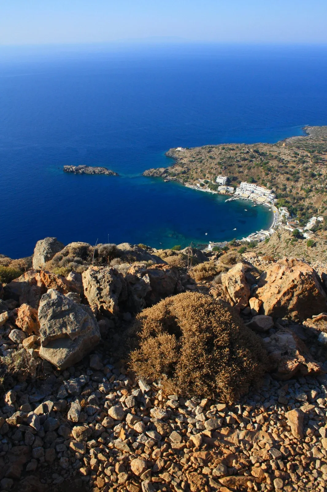 Loutro, ein idyllisches Küstendorf mit antikem Hafen und reicher Geschichte in Sfakia, Kreta, Foto 1