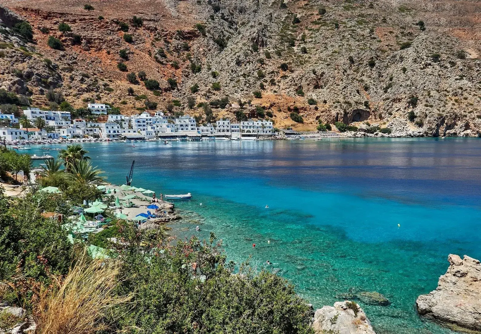 Loutro, ein idyllisches Küstendorf mit antikem Hafen und reicher Geschichte in Sfakia, Kreta, Foto 6