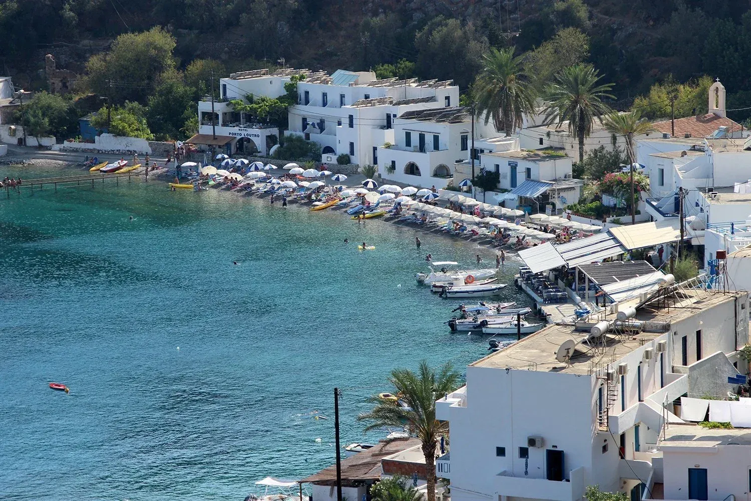 Loutro, ein idyllisches Küstendorf mit antikem Hafen und reicher Geschichte in Sfakia, Kreta, Foto 4