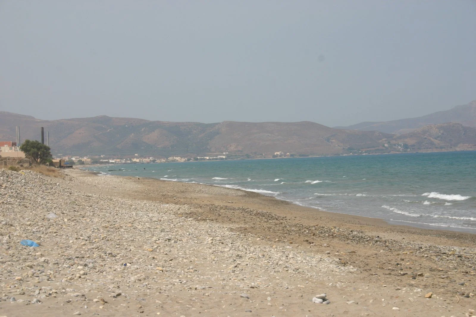 Maleme beach, 3.6 km west of Gerani on the same stretch of coast