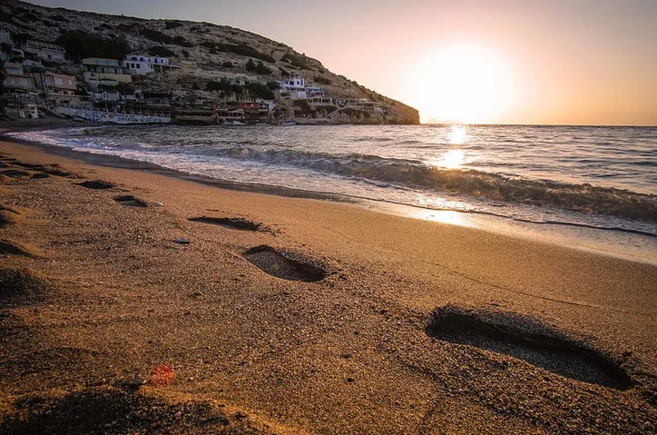 Strand von Matala, Foto 18