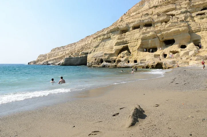 Strand von Matala, Foto 11