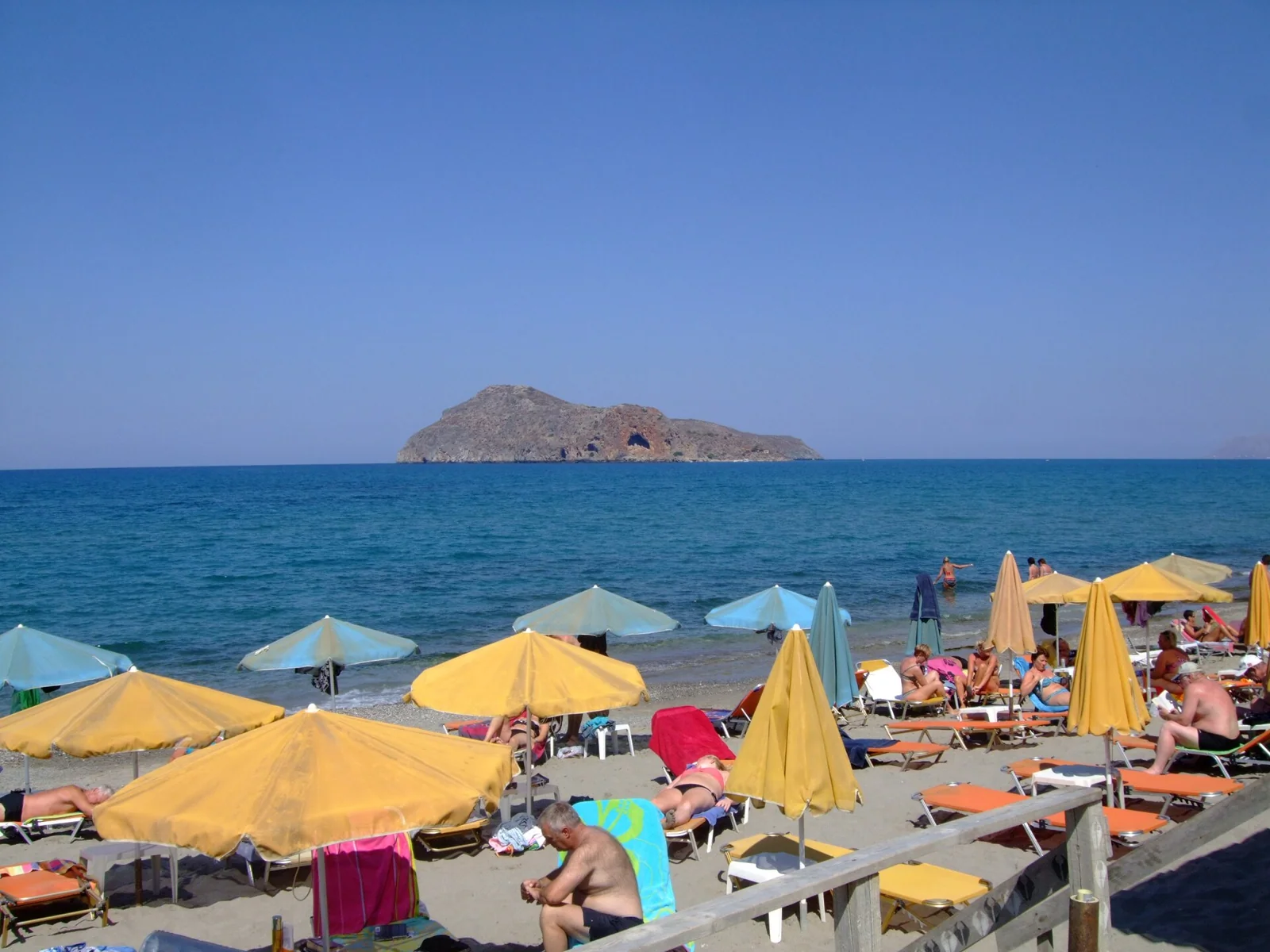 Platanias beach