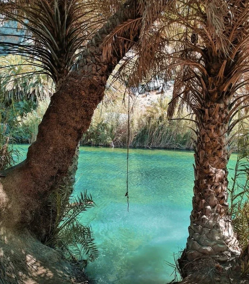 Palmenstrand van Preveli en omgeving, Kreta, foto 12