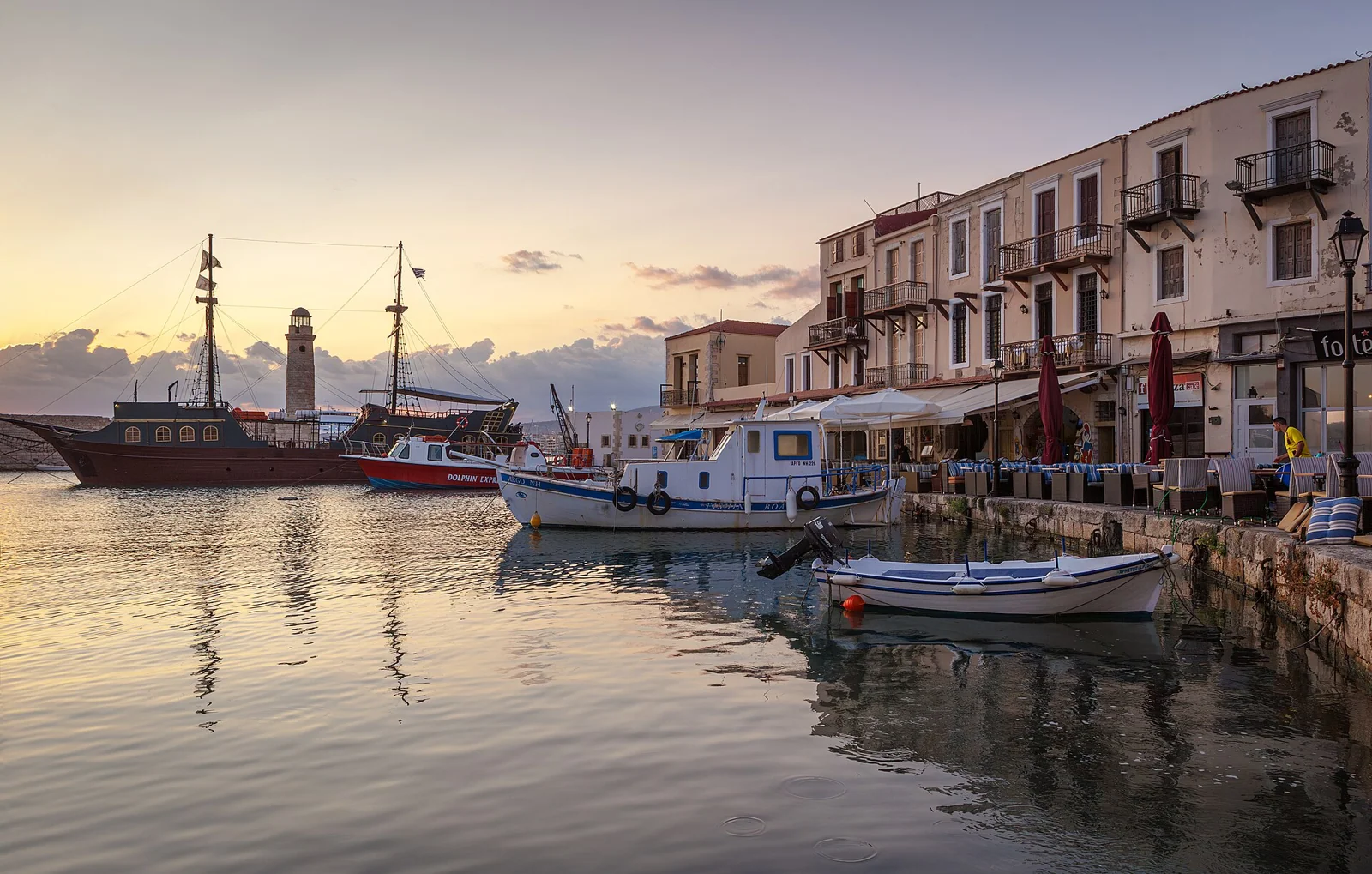 Rethymno's old harbour
