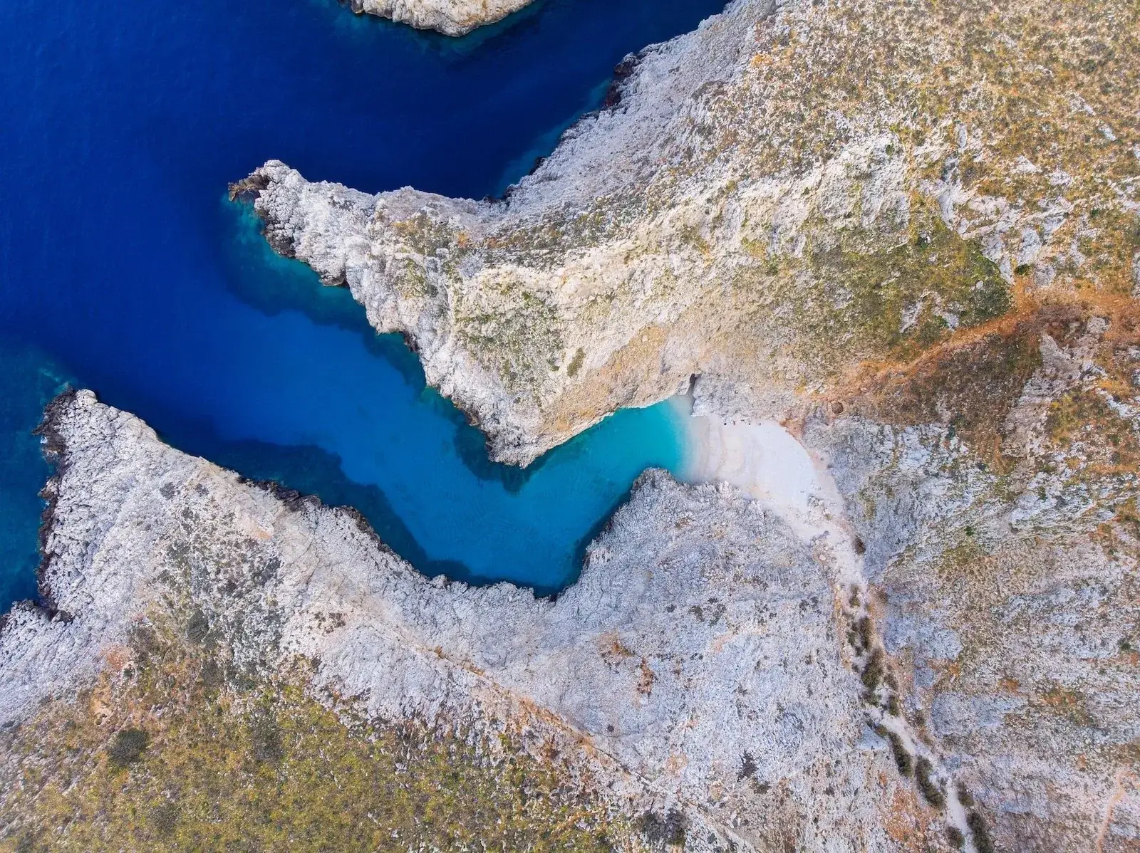 Playa de Seitan Limania («Puerto de Satanás»): belleza salvaje, foto 1