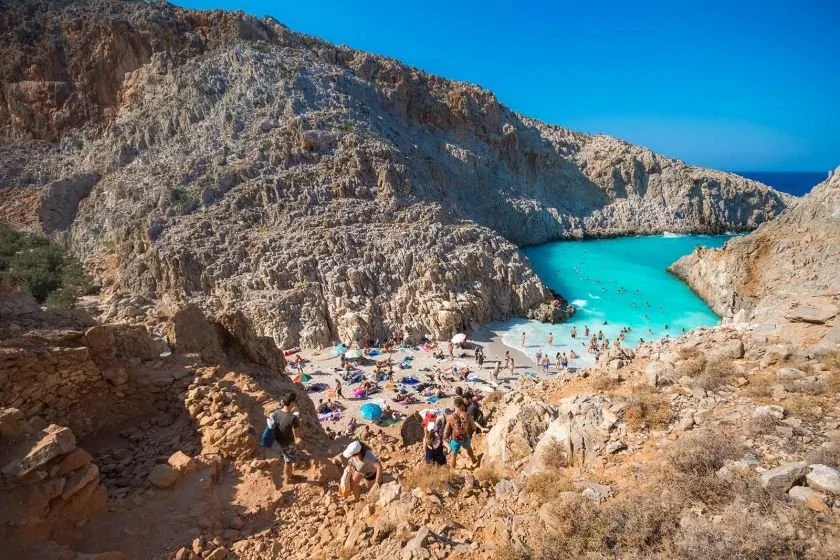 Playa de Seitan Limania («Puerto de Satanás»): belleza salvaje, foto 6