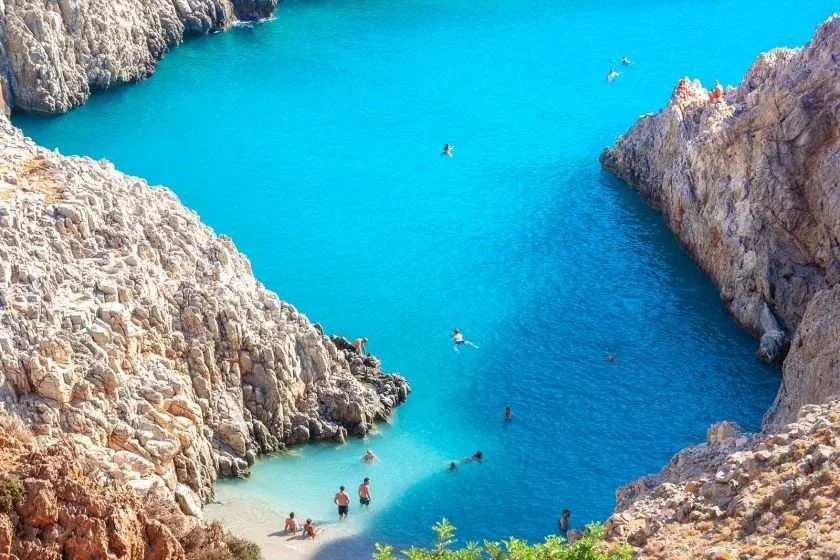 Playa de Seitan Limania («Puerto de Satanás»): belleza salvaje, foto 7