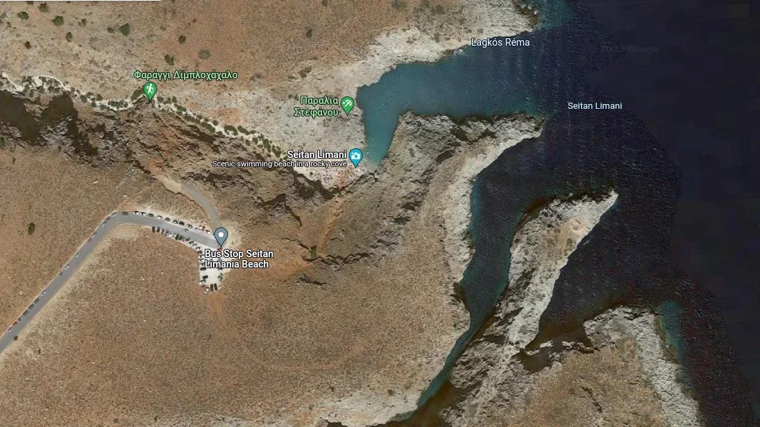 Playa de Seitan Limania («Puerto de Satanás»): belleza salvaje, foto 2